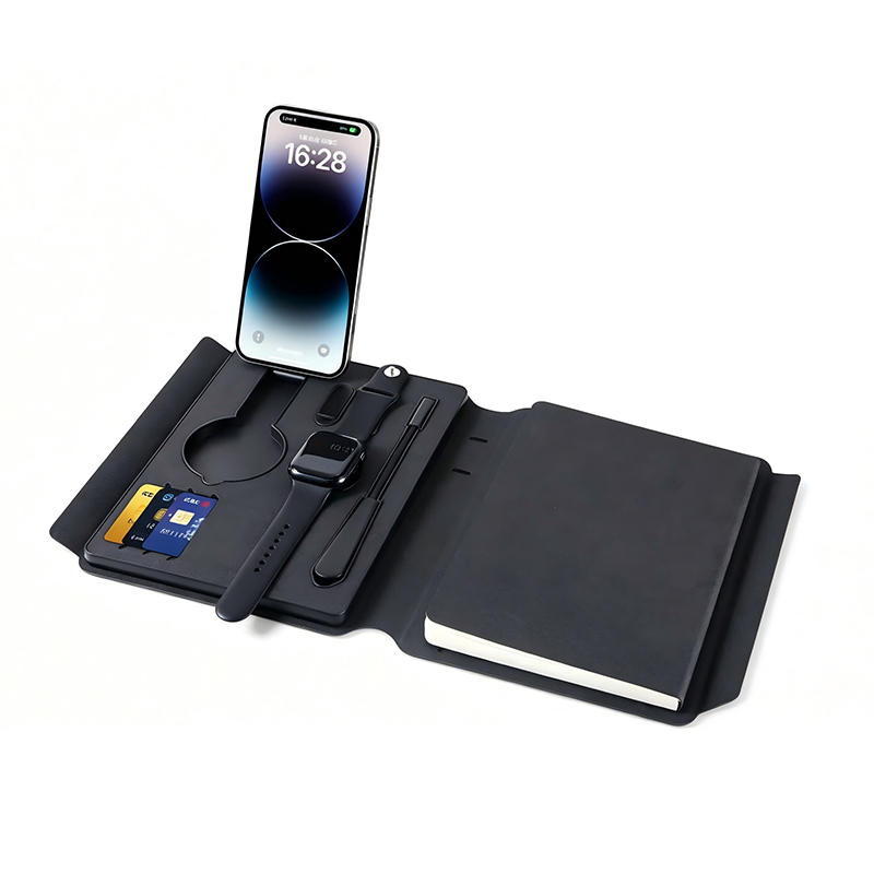 Notebook Dotted A5 - KAKAS Brand Magnetic Power Bank 15W
