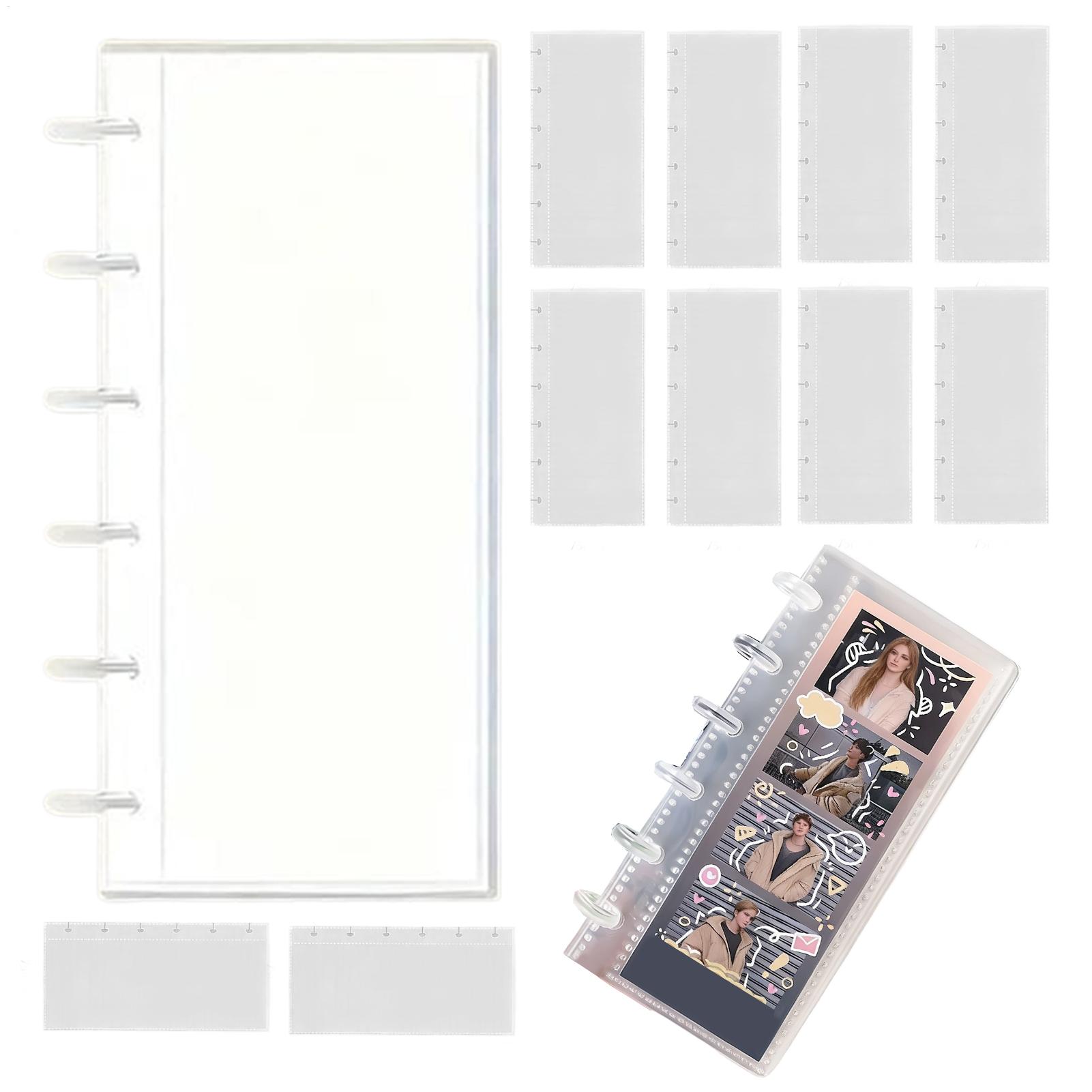 Binding Comb Plastic - Transparent Photo Album For Idol Card