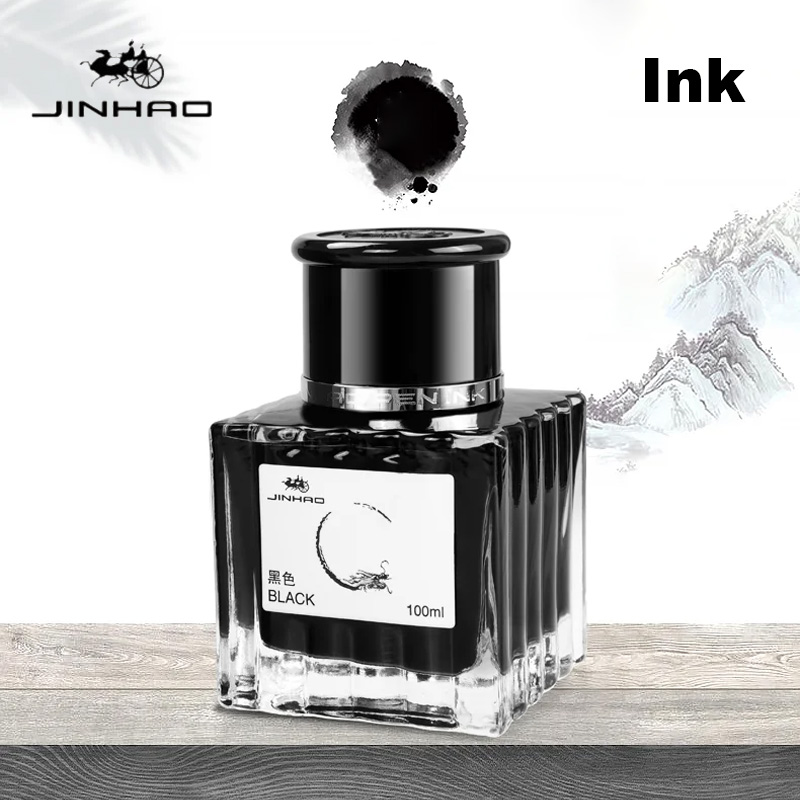 Calligraphy Ink Bottle - 50/100ml Jinhao Fountain Pen Chinese ink