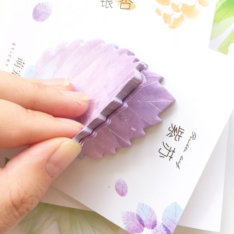30 Pcs Leaf Sticky notes Plann - огляд і ціна Office Stationery Supply List