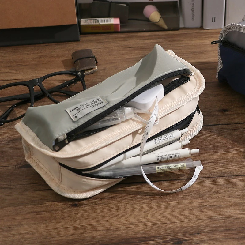 Large Capacity Pencil Case Min - огляд і ціна Office Supply Office Stationery Items