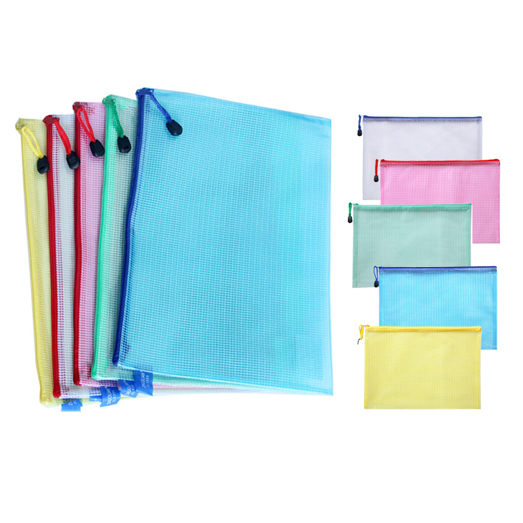 5pcs Stationery Storage Bag A4 - огляд і ціна Portfolio Folder Zip