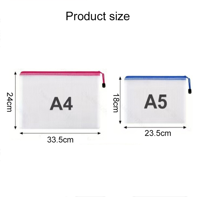 5pcs Stationery Storage Bag A4 - огляд і ціна Portfolio Folder Zip