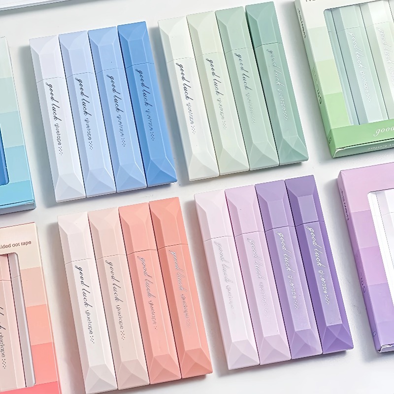 4pcs Gradient Color Glue Tape, - огляд і ціна Glue Stick Pack