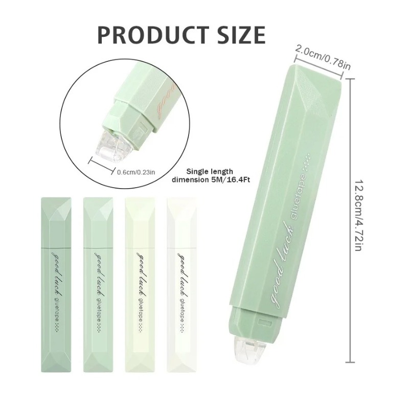 4pcs Gradient Color Glue Tape, - огляд і ціна Glue Stick Pack