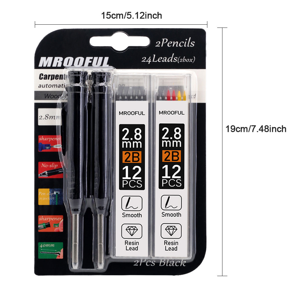 2.8mm Carpenter Mechanical Pen - огляд і ціна Mechanical Pencil Lead