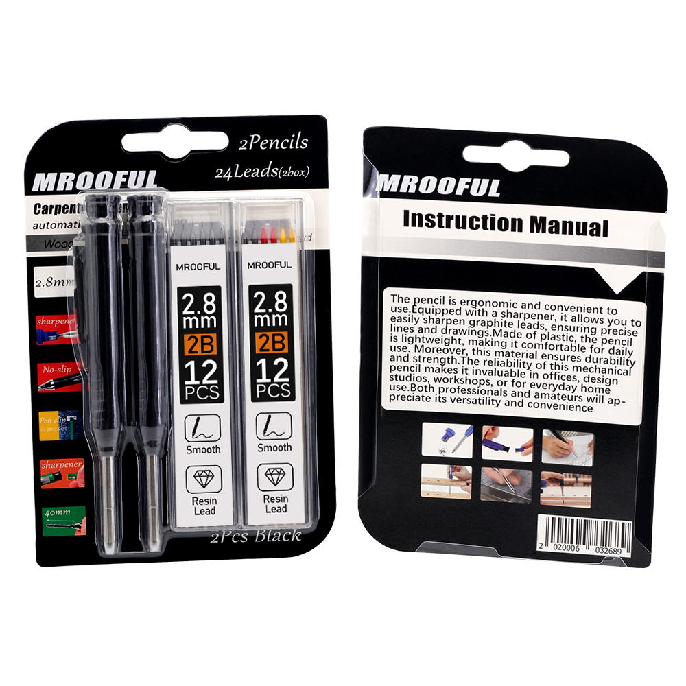 2.8mm Carpenter Mechanical Pen - огляд і ціна Mechanical Pencil Lead