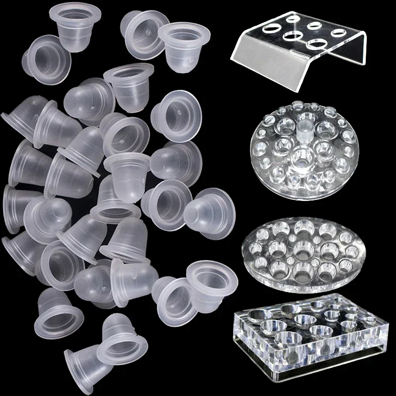 Acrylic Tattoo Ink Cup Stand H - огляд і ціна Calligraphy Ink Bottle