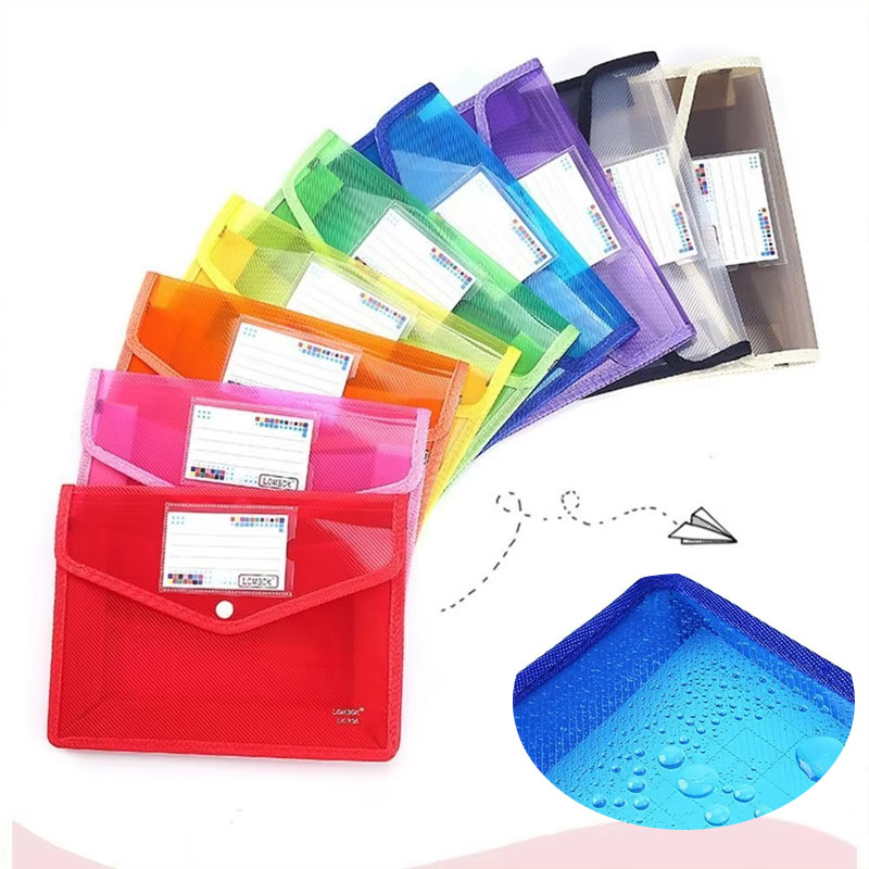 1-10PCS Waterproof A4 A5 Snap  - огляд і ціна Is Stationery Office Supply