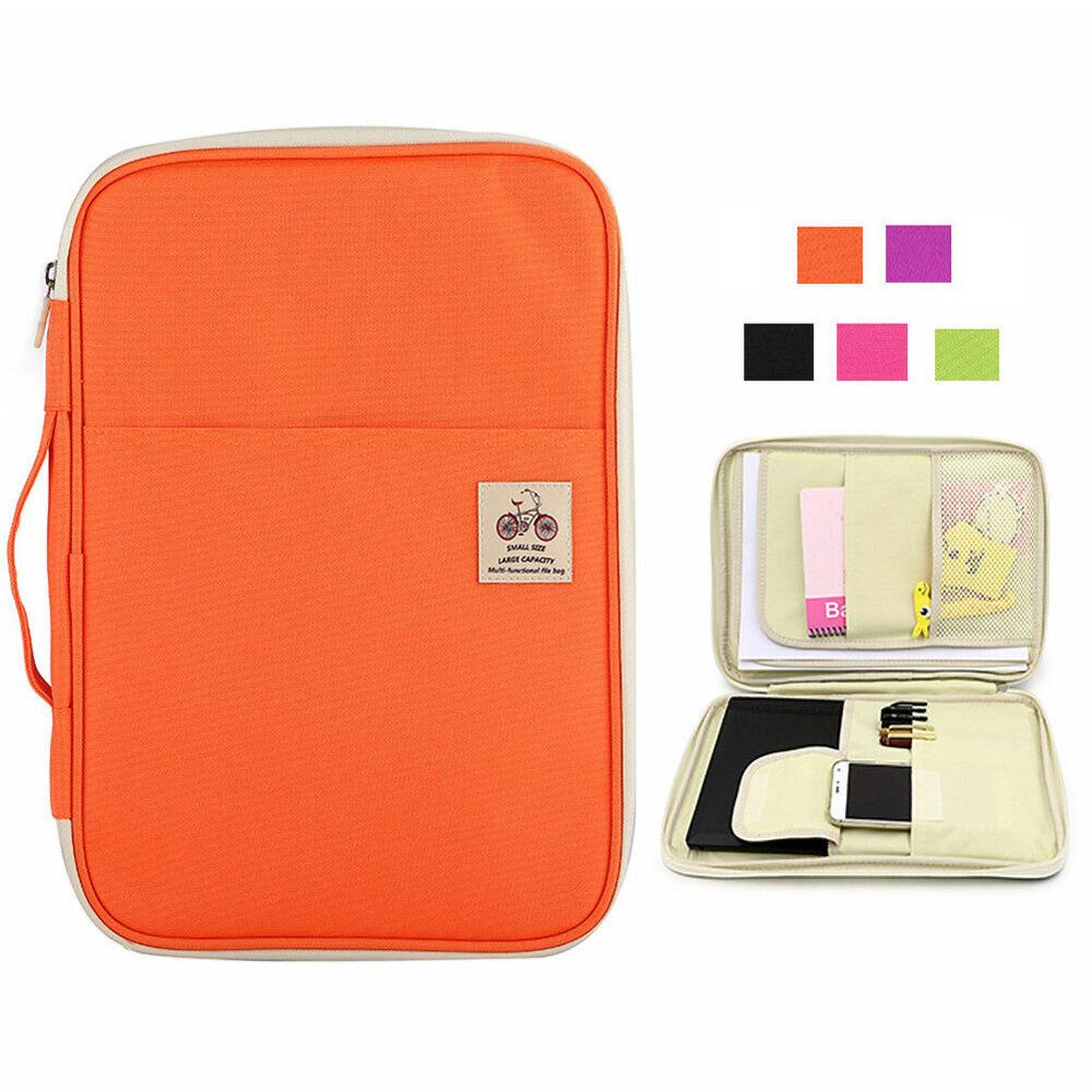Travel Zipped File Organizer D - огляд і ціна Portfolio Folder Zip