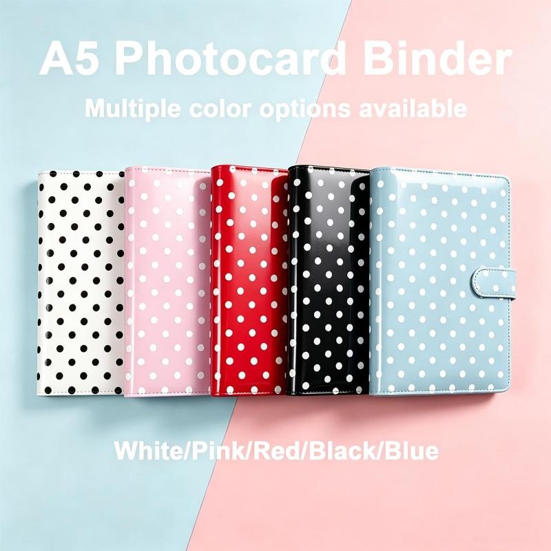 A5 Colorful Retro Red Sliver B - огляд і ціна Notebook Dotted A5