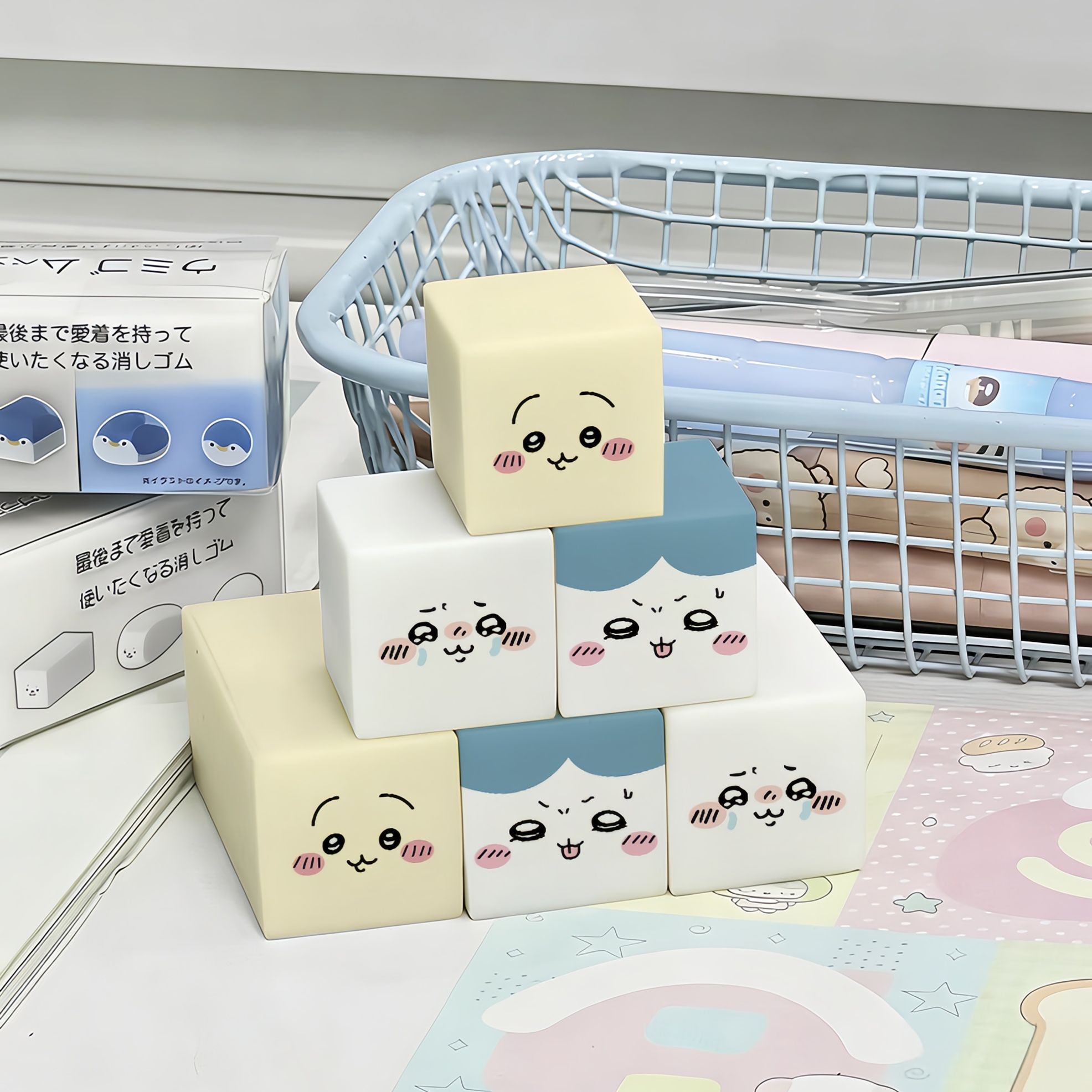 Chiikawa Eraser Cute Cartoon R - огляд і ціна Is Stationery Office Supply