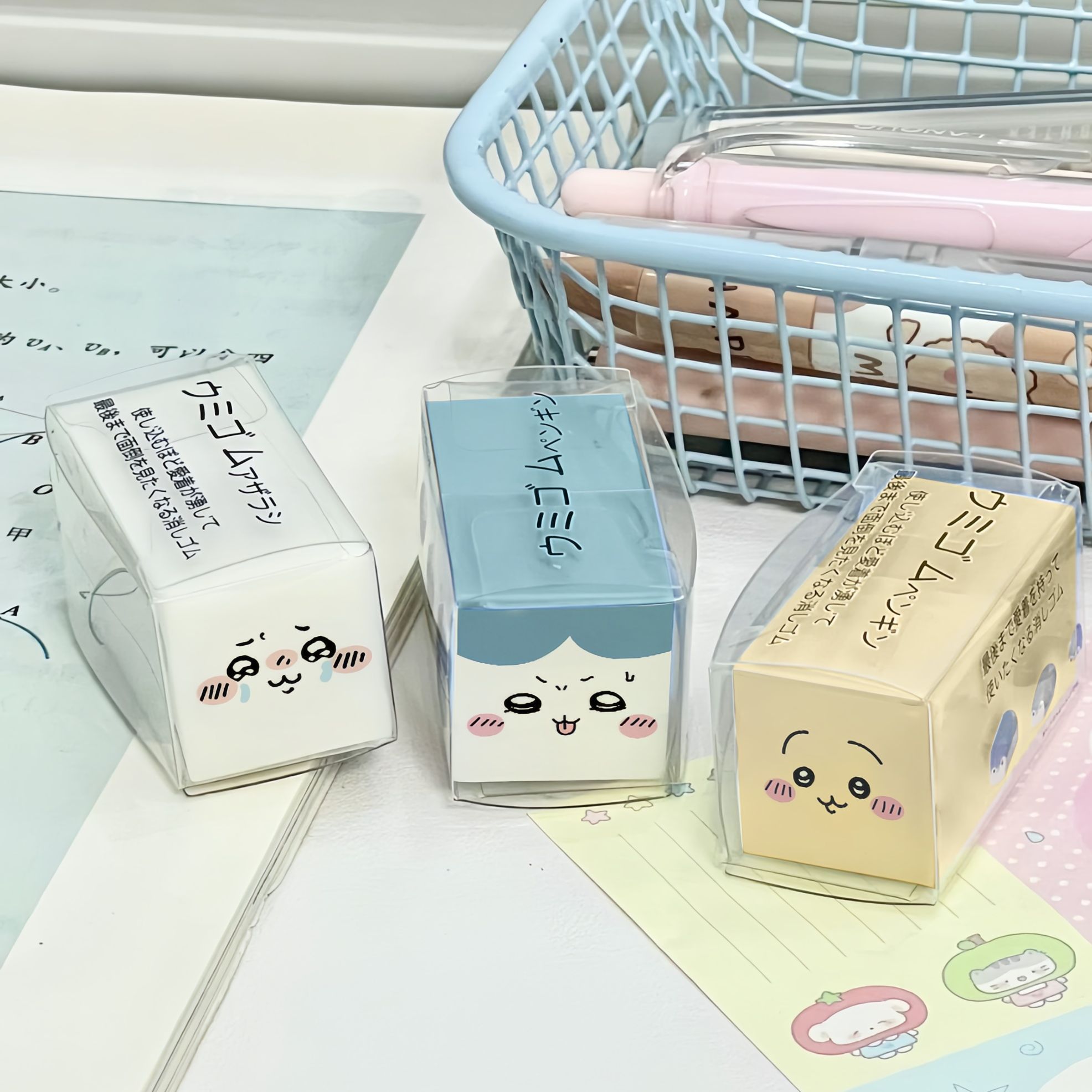 Chiikawa Eraser Cute Cartoon R - огляд і ціна Is Stationery Office Supply