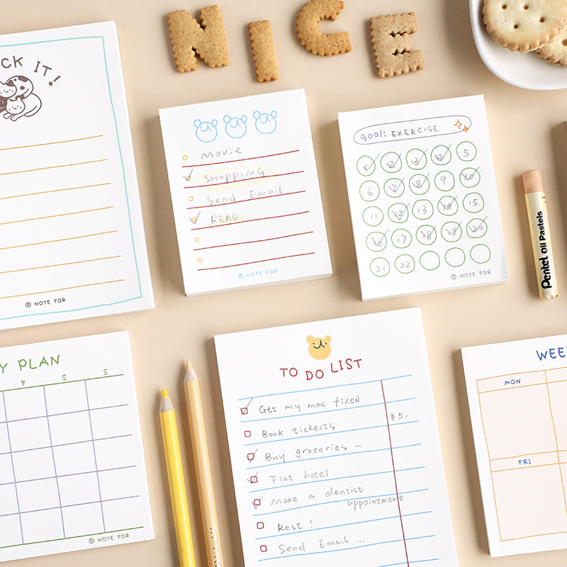 100sheets/50sheets Cute Plan S - огляд і ціна Office Stationery Supply List