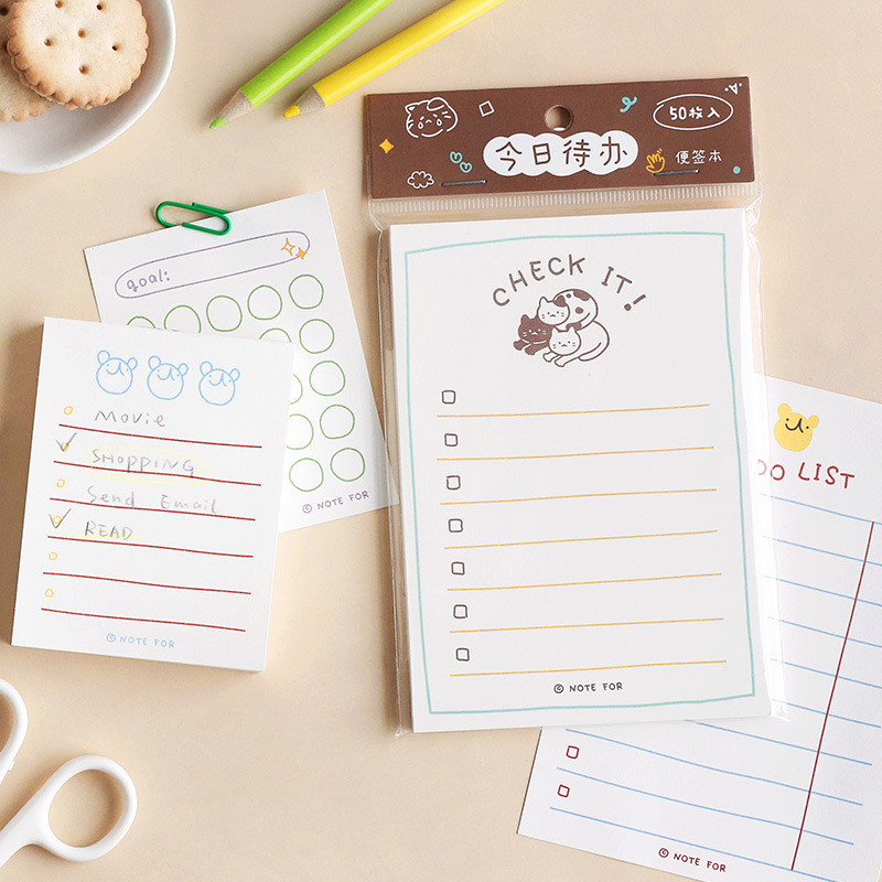 100sheets/50sheets Cute Plan S - огляд і ціна Office Stationery Supply List