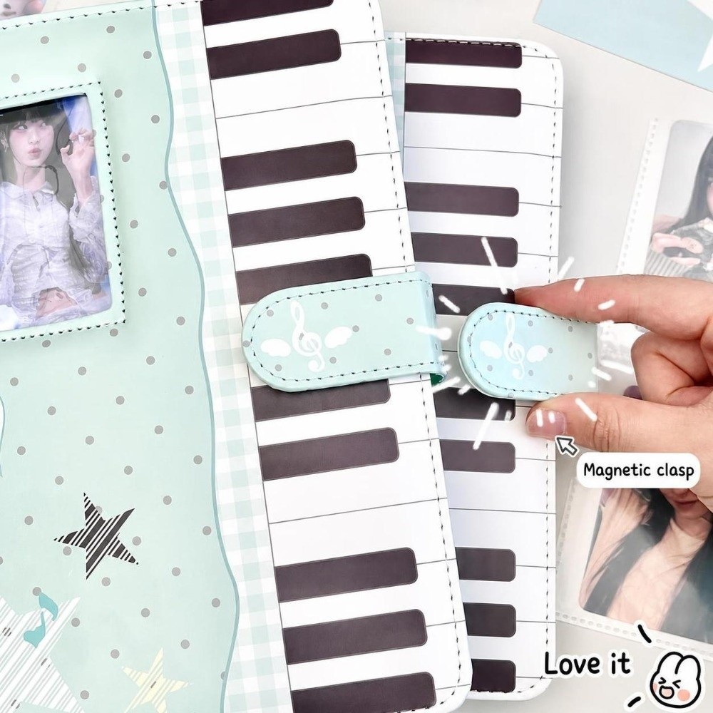 Cute Polka Dot Piano Binder No - огляд і ціна Notebook Dotted A5